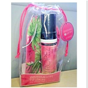 NEW ST. TROPEZ WATERMELON INFUSION SELF TAN MOUSSE & LUXE MITT 6.7oz LIMITED NWT